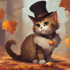 Cat Thanksgiving Hat