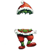 Weihnachtsoutfit Hilfsbereiter Elf