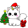 Weihnachten Einhorn Katze