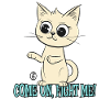 Viens, combats-moi, doux chat