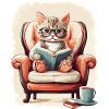 Chat intelligent mignon