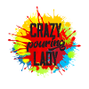 Crazy pouring lady