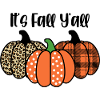 Autumn Pumpkin It's Fall Y'all