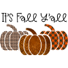 Autumn Pumpkin It's Fall Y'all