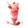 Erdbeer-Eis