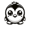 Pingouin Bébé Mignon Kawaii Animal