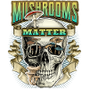 Funny Skull, Psychedelic Art, Mushrooms