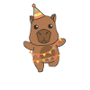 Capibara para cumpleaños infantil, un regalo