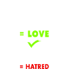 Spread love, fight hate !