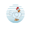 Funny Chicken Saying Chicken