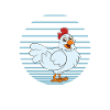 Funny Chicken Saying Chicken
