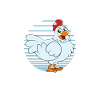 Funny Chicken Saying Chicken