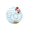 Funny Chicken Saying Chicken