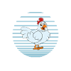 Funny Chicken Saying Chicken