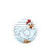Funny Chicken Saying Chicken