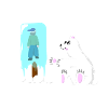 Polar bear snack