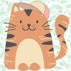 Happy kitten.