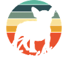Frenchie Silhouette de bouledogue français