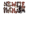 Newfoundland Groovy Newfie Mom
