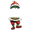 Weihnachtsoutfit Organisierter Elf