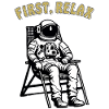 ASTRONAUTE D’ABORD, DÉTENDEZ-VOUS