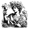 Bacchus Caravaggio Homage