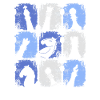 Chess Pieces Retro