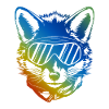 Ski Fuchs Snowboarder Bunt