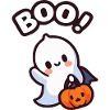 Bébé fantôme d halloween