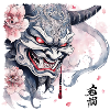 Japanese Hannya