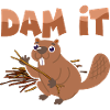 Dam It Rodent Beaver Animal