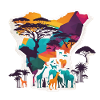 Africa Steppe and Animals