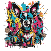 Chihuahua Graffiti Look