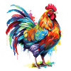 huhn bunt
