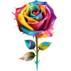 bunte rose