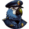 Polizei Papagei