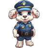 Polizei Schaf