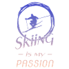 skiing
