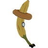 Banane und Bagel