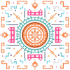 Sacred Geometric Mandala Vastu Yantra