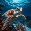 Breathtaking underwater world