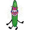 Party Cucumber,Cucumber,Carnival,Clown,Disguise