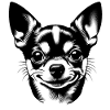 Grinning Dog Little Loyal Friend