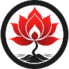 Elegant Red Lotus Flower