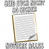 NOTIZBLOCK NOTIERE ALLES
