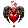 The Heart with Black Wings