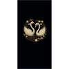 Elegant swans