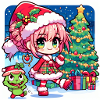 Kawaii christmas girl