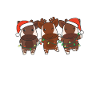 Okapi Noël Animaux d’hiver Okapi