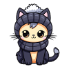 Cat Winter Comic